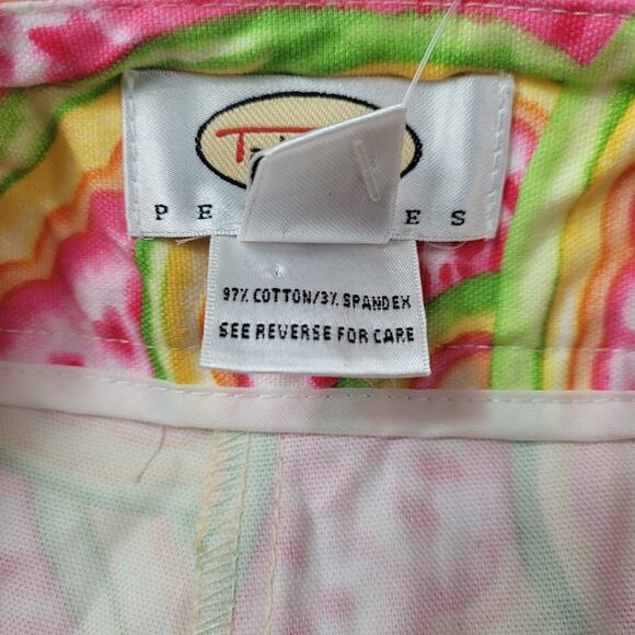 NWT Talbots Watermelon Capri size 8P - Picture 12 of 13